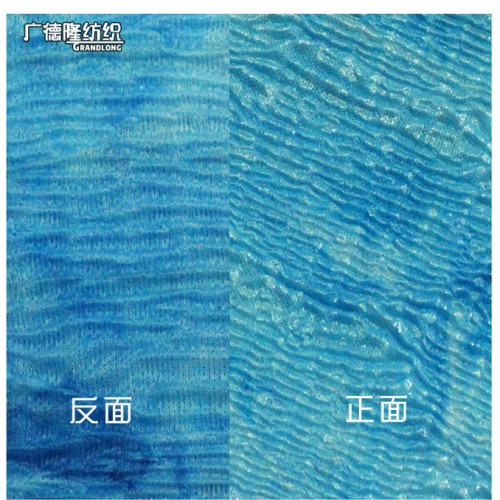 广德隆烫金760 TJ760 全涤微弹压皱时装烫金面料 家庭装饰桌布台布窗帘绑带套罩 礼服裙子裤子上衣泳衣帽子外套图6