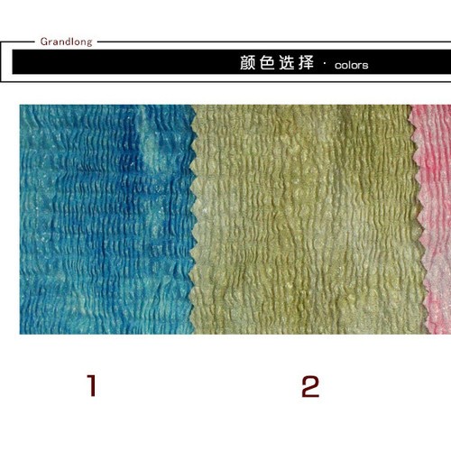 广德隆烫金760 TJ760 全涤微弹压皱时装烫金面料 家庭装饰桌布台布窗帘绑带套罩 礼服裙子裤子上衣泳衣帽子外套图5