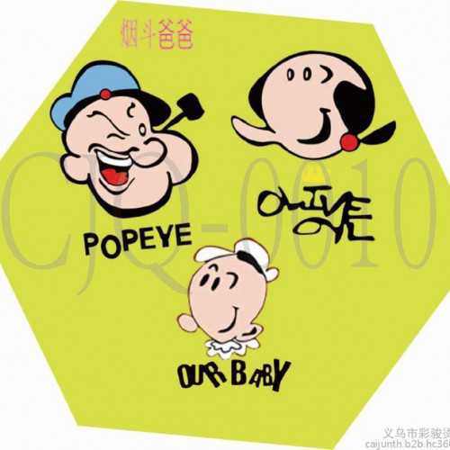 A级 亲子装烫画工厂烫画 个性烫画 服装烫画  服装烫图4
