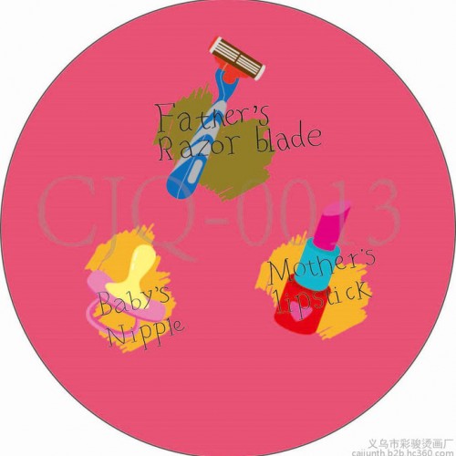 A级 亲子装烫画工厂烫画 个性烫画 服装烫画  服装烫图5