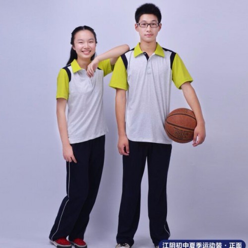 圣地公司供应白领男女POLO衫定制 夏纯棉短袖T恤工作服翻领广告文化衫图8