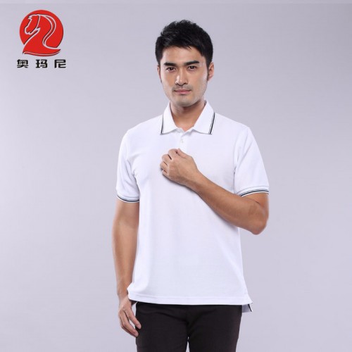 深圳 丝光棉POLO衫订制厂家   企业文化衫制作厂家图5