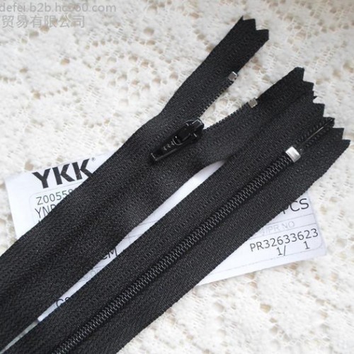 YKK吉田拉链专业订购YKK拉链3#尼龙反穿闭口 门襟 裙子等专用图2
