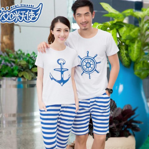 艾咪天使春夏新款海洋之魂亲子装全家装AM249图2