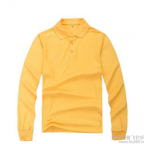 ,POLO衫定做男女长袖定制纯棉保罗衫翻领广告文化衫团队班服图2