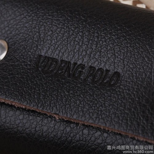 videng polo/威登保罗 男女**扣 牛皮钥匙包Q106图3