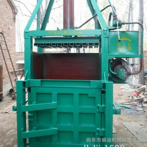 专用制造打包机 易拉罐蚕丝小型打包机 单箱液压压块机图8