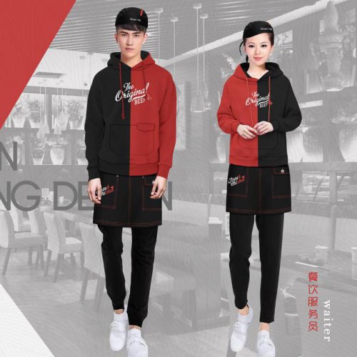 派登 快时尚餐厅衬衫工作服定做方案特色餐厅员工图7