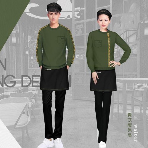 派登 快时尚餐厅衬衫工作服定做方案特色餐厅员工图5