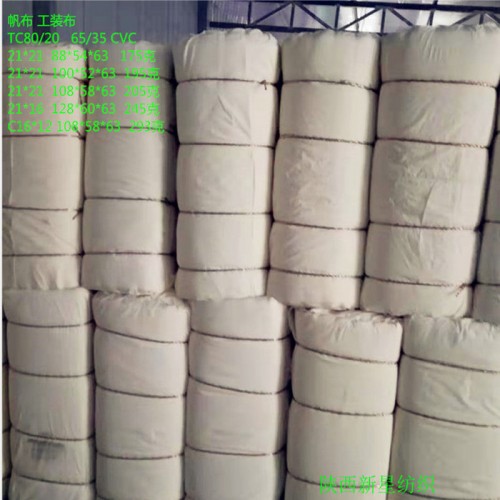 CVC60/40棉涤坯布 130*70160cm棉涤衬衫服装用布白布坯布图6