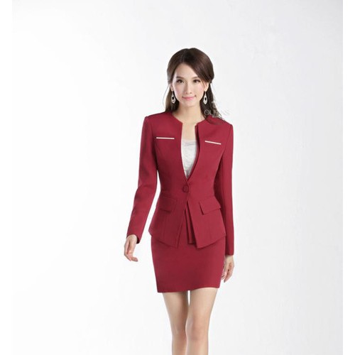 供应名坤工作服衬衫女 衬衫订做 厂家直供 女西装职业女装西服三件套图2