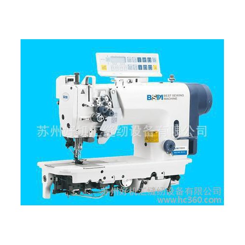 做 的缝纫机 贝斯曼缝纫机 BSM-5845-5-BD-D3电脑双针机 转角图1