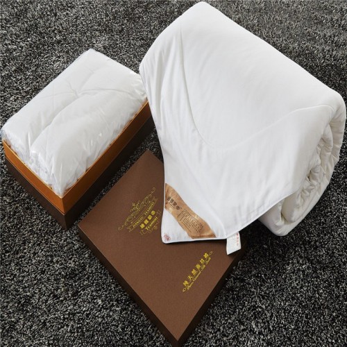 儿童床品天然蚕丝被 DYMD迪雅蒙帝手工双宫蚕丝被厂家  南通蚕丝被批发 丝巾图5