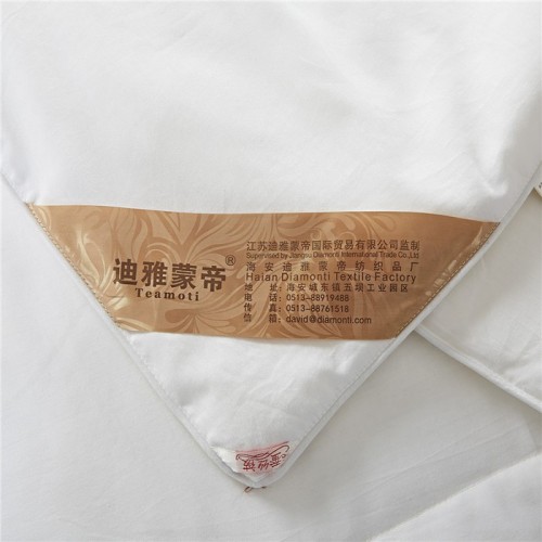 儿童床品天然蚕丝被 DYMD迪雅蒙帝手工双宫蚕丝被厂家  南通蚕丝被批发 丝巾图3