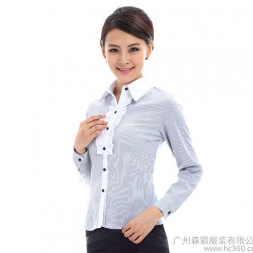 供应森霸服饰衬衫  女衬衫批发  衬衫定制图3