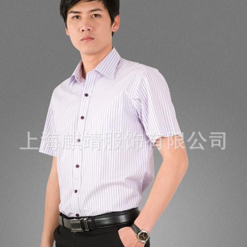 2013韩版修身衬衫 男式衬衫全棉长袖衬衫订做图1
