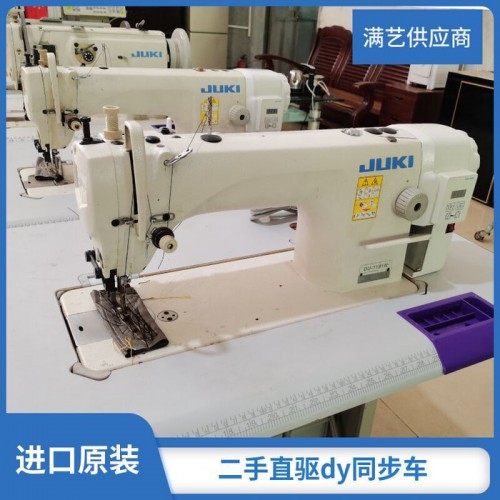 同步车直驱工业缝纫机箱包厚料上下送料大梭同步包边机DY车进口二手批发图8