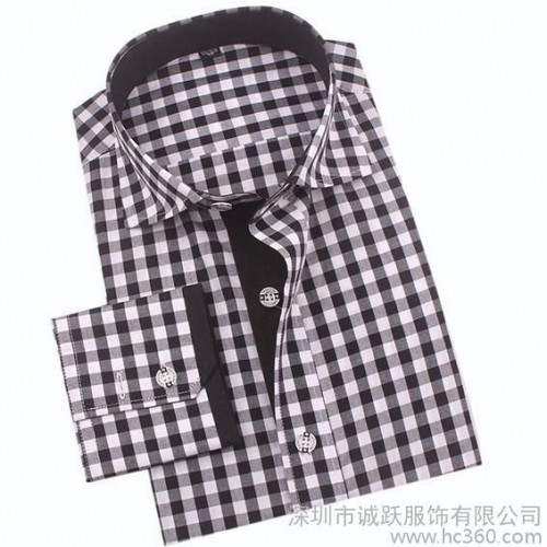 供应诚跃服装衬衫688深圳衬衫订做 量身衬衫 男女衬衣图2