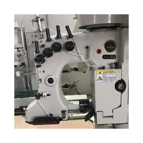 **【青工牌】GK35-8A双针四线自动缝包缝纫机 自动切线剪切纸袋 大米小麦面粉粮食饲料封口机 长途出口物料缝包机图4