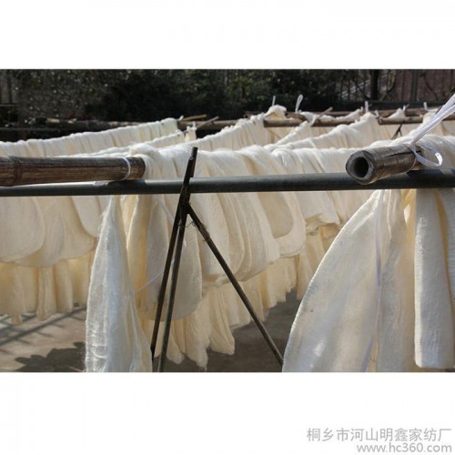 供应桑芽特级手工双宫特级手工桑蚕丝原料图3