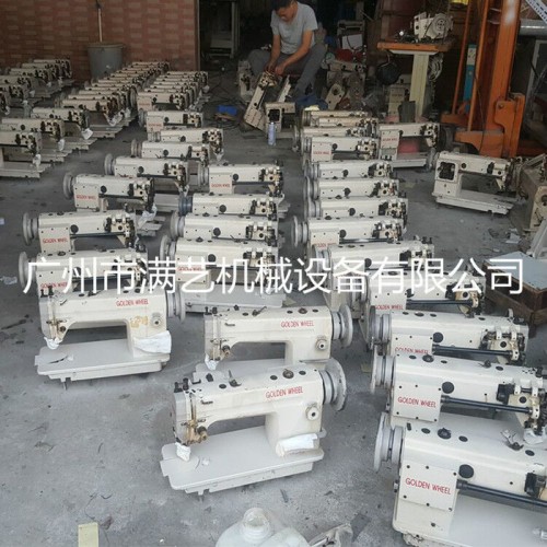 批发二手金轮牌同步车 手袋箱包厂缝纫机 DY车 厚料平缝机 中厚料工业图2