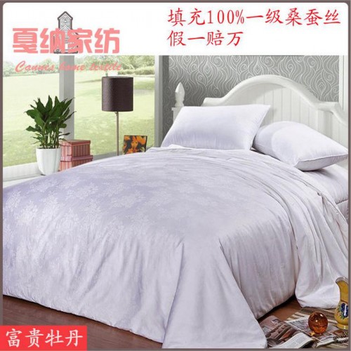 供应中丝BAOH-001桐乡手工冬季子母蚕丝被被芯图3