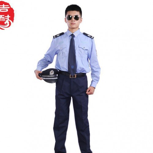 上海吉耐短袖衬衣 保安衬衫夏季短袖衬衫 加工定制 一件代发图3