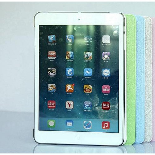 工厂ipadair2保护套 智能iPadAir2蚕丝纹保护套三折保护皮套图1