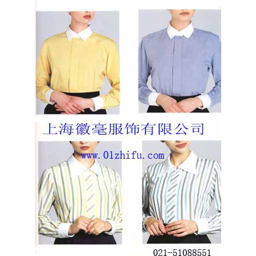供应徽毫cs110女式衬衫定做  商务衬衫定做才图1