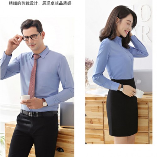 广州白云区专业定制职业衬衫，量体衬衣定做，男女同款衬衫厂家图5