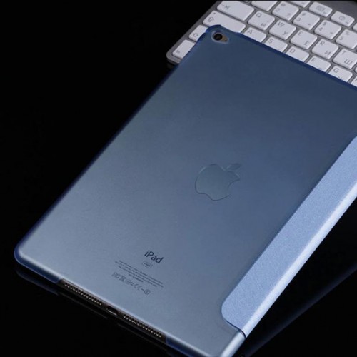 工厂ipadair2保护套  土豪金ipadair2蚕丝纹保护套iPad6皮套图2