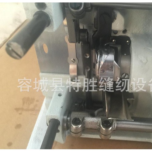 0318带刀厚料皮革压脚缝纫机 标准工业电动缝纫机图1