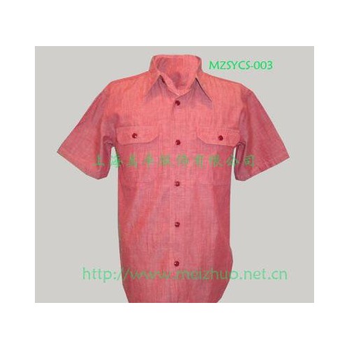 上海工作服定做 衬衫工作服订做 松江夏季衬衫图2