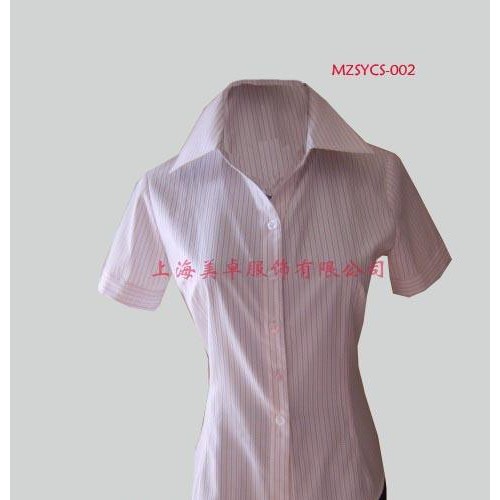 上海工作服定做 衬衫工作服订做 松江夏季衬衫图3