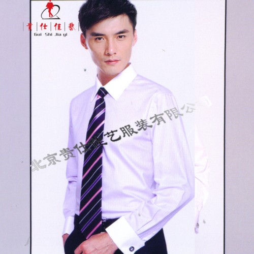 时尚商务男士衬衫定制图3