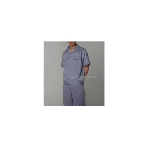 【货源充足**低价精梳府绸工作服衬衫 各款工作服衬衫图2
