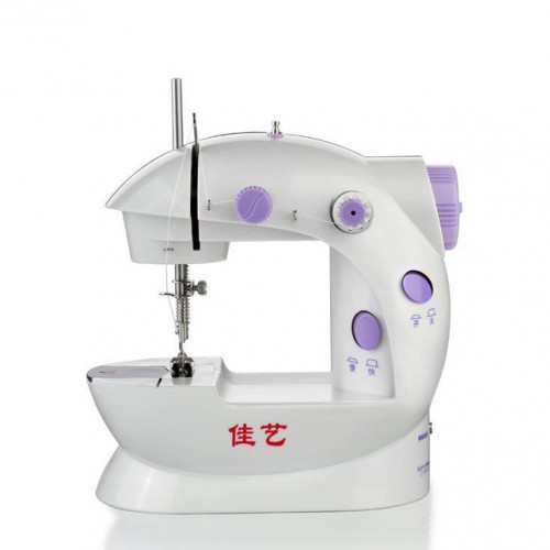 佳艺202D缝纫机 小型电动缝纫机 芳华迷你多功能家用缝纫机图2