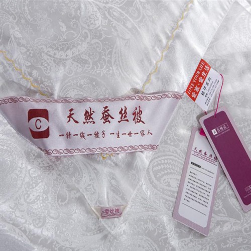 团购真丝提花100%桑蚕丝被芯礼品春秋夏凉被冬被直销图2