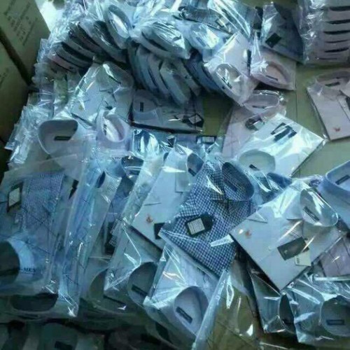 新款男士短袖衬衫 ** 商务休闲男衬衫 时尚纯棉衬衣批发图3