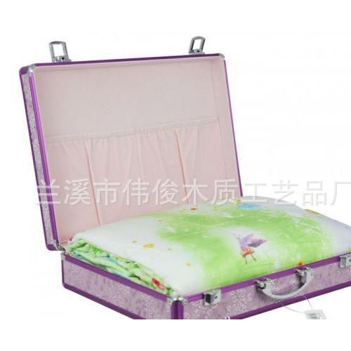 蚕丝被包装皮盒/四件套包装礼盒图3
