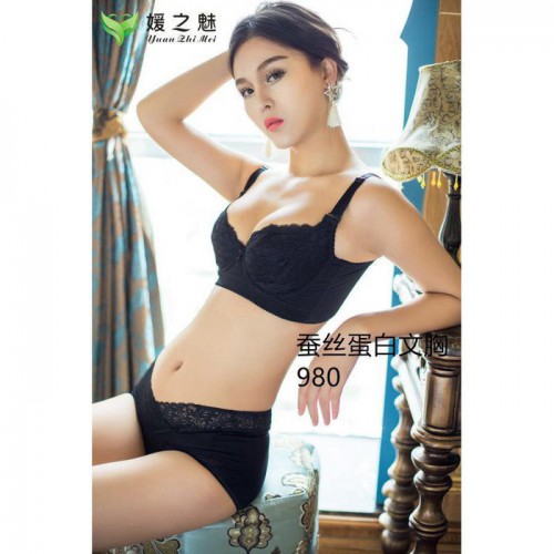 媛之魅蚕丝文胸图2