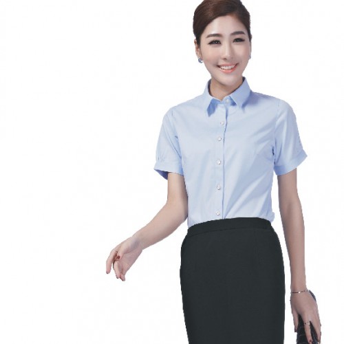 职业装衬衫，长短袖衬衣男女款图4