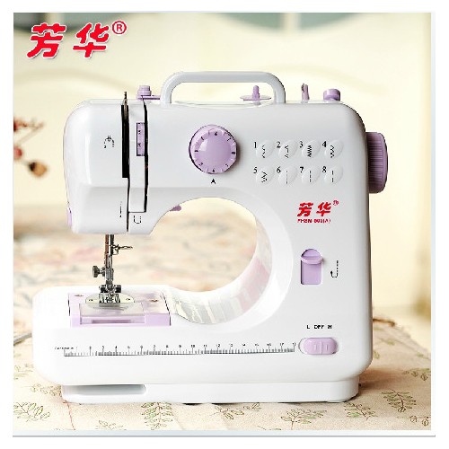 芳华505A加强型带锁边吃厚可倒缝多功能电动缝纫机家用缝纫机图3