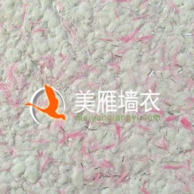 直销美雁墙衣背景墙天然环保儿童房KTV酒店可DIY 美雁 蚕丝墙衣