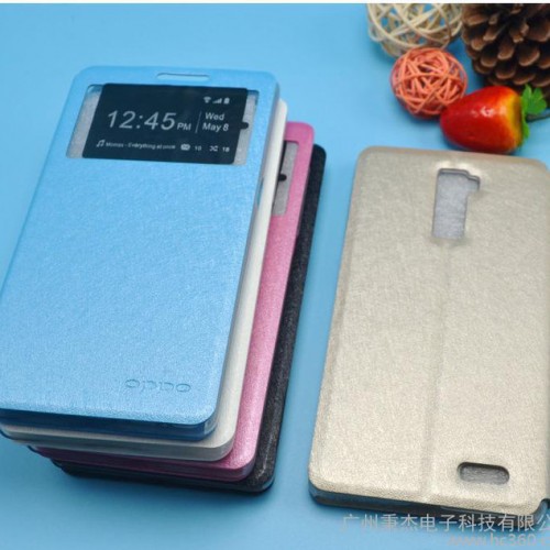 OPPO R7/R7plus手机保护套 蚕丝系列R7plus手机套手机壳图2