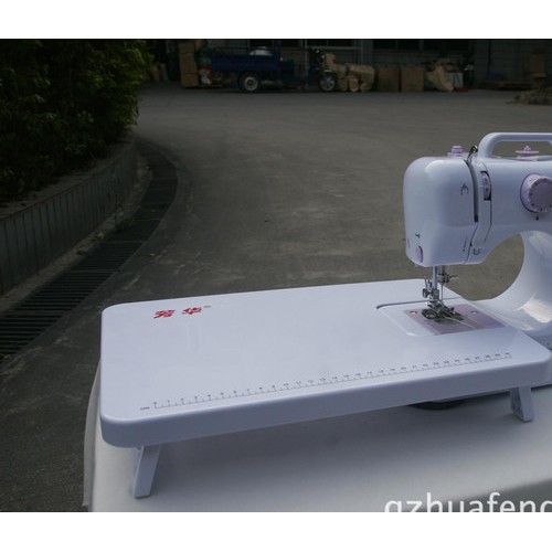 芳华505A家用缝纫机 小型电动带脚踏多功能衣车 跑江湖摆地图3
