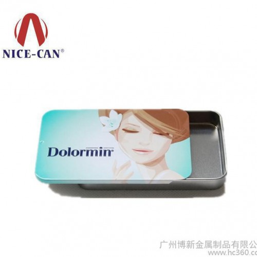 定制化妆品推拉盖铁盒  蚕丝面膜金属包装 NC2971图2