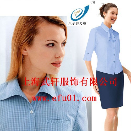 尺子剪刀布定制新款女士衬衫图5