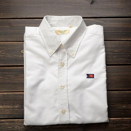 秋装新品 Glov*Hous*原单外贸男式纯棉修身衬衫 商务图1