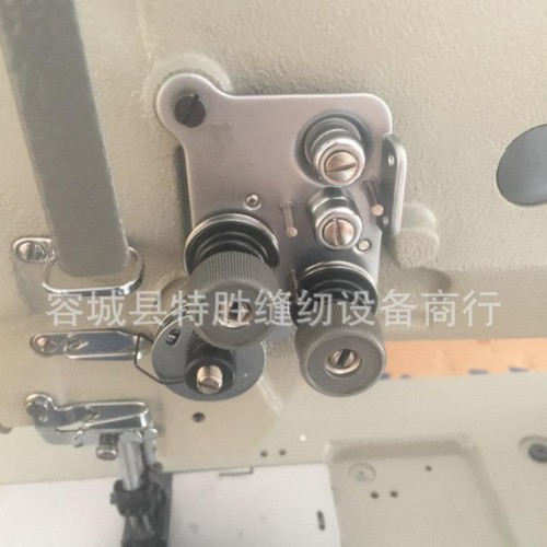 经销 4420骏钛牌普通针距同步双针车 高速大旋梭双针缝纫机图1